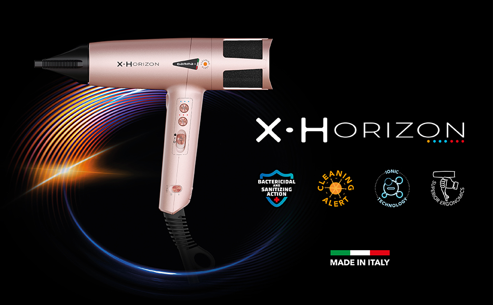 gamma+ phon asciugacapelli x-horizon