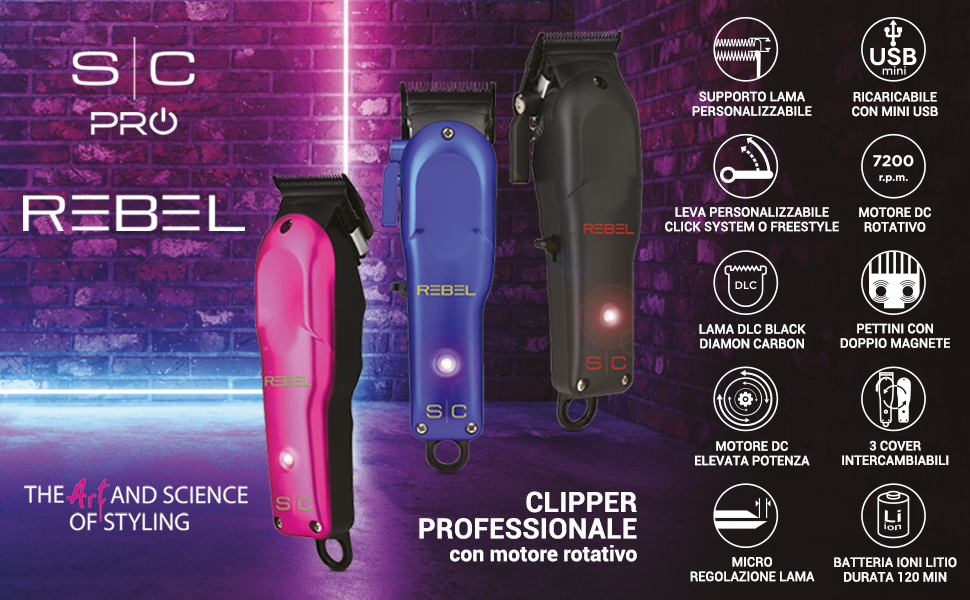 tagliacapelli clipper uomo capelli gammapiù gamma+