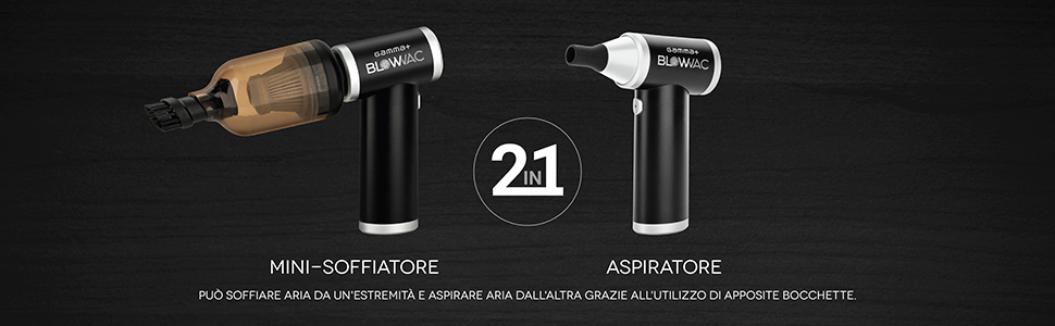 gamma+ aspiratore aspirapolvere soffiatore