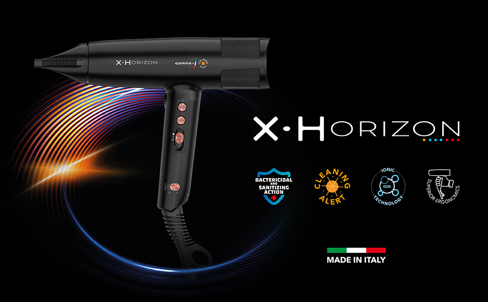 gamma+ phon asciugacapelli x-horizon