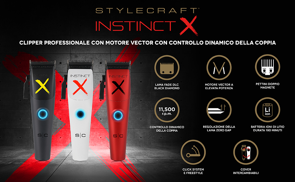 Tagliacapelli regolabarba professionale gammapiù