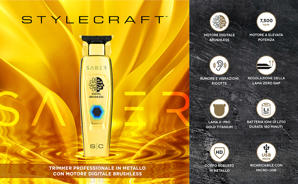 tagliacapelli trimmer clipper gamma+ gammapiù