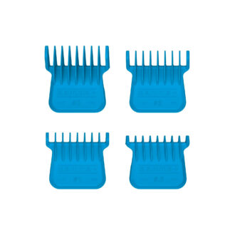 Gamma+ Set 4 Pettini Magnetici, Rialzi di 4 Diverse Dimensioni, Colore Azzurro