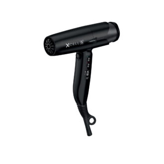 Gamma+ Xcell S Asciugacapelli rivoluzionario ultraleggero | Nero