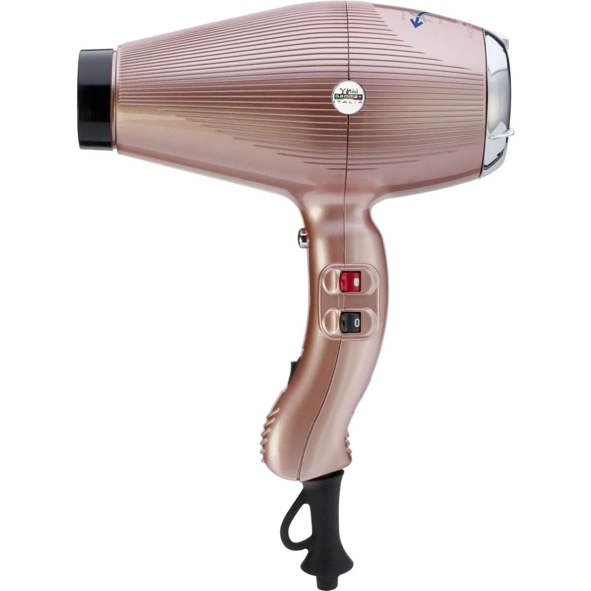 Gamma+ Aria Dual Ionic Gold Rose Asciugacapelli con generatore Ionico con interruttore on-off