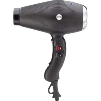 Gamma+ Aria Dual Ionic Nero Grafite Asciugacapelli con generatore Ionico con interruttore on-off