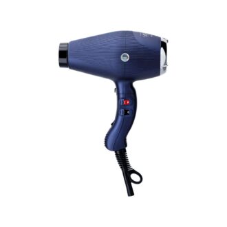 Gamma+ Aria Dual Ionic Blu Notte Asciugacapelli con generatore Ionico con interruttore on-off