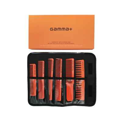 set pettini con astuccio professionale
