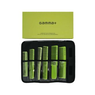 set pettini con astuccio professionale