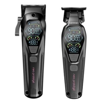 Gamma+ Neo Protégé Clipper + Trimmer Tagliacapelli Professionale con display digitale